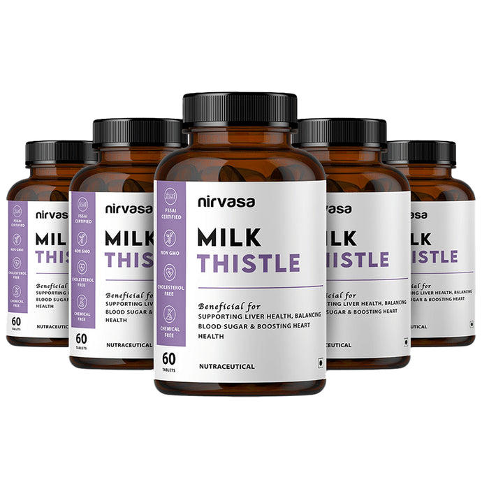 Nirvasa Milk Thistle Tablet (60 Each) - Classic Derma