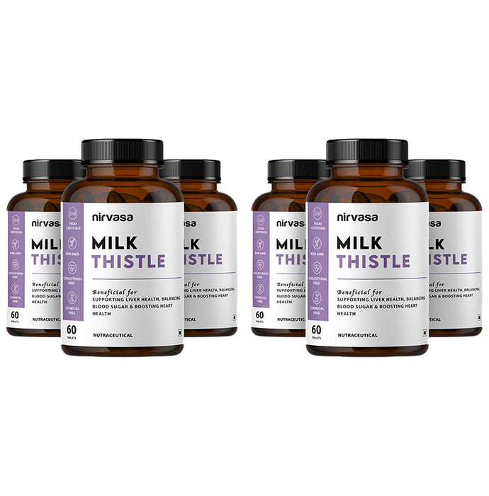 Nirvasa Milk Thistle Tablet (60 Each) - Classic Derma