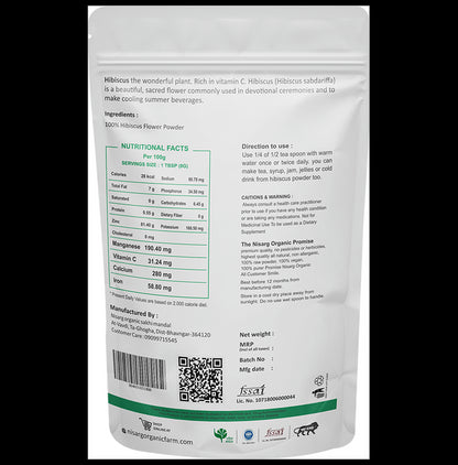 Nisarg Organic Farm Hibiscus Powder