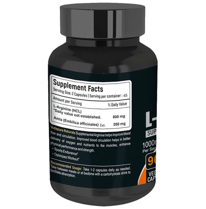 Vedapure L-Arginine with Vitamin C Capsule