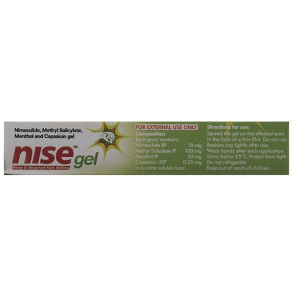 Nise Pain Relief Gel