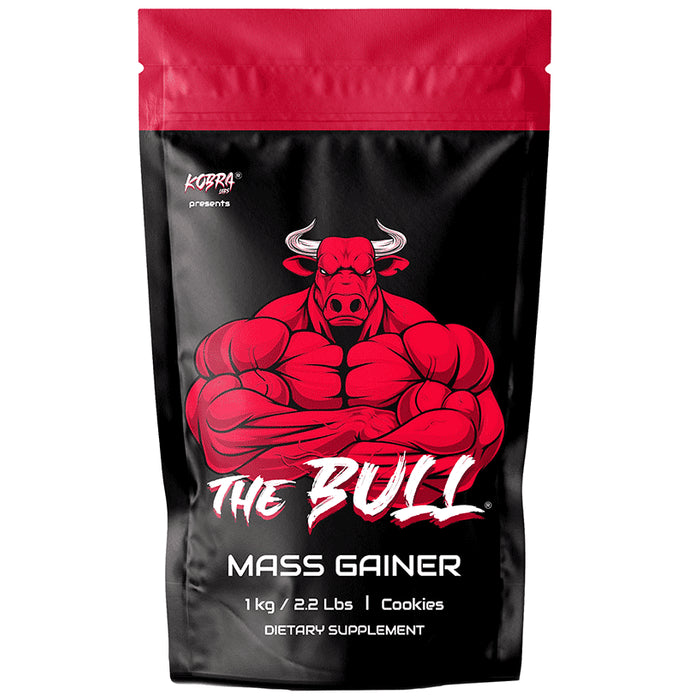 Kobra Labs The Bull The Bull Mass Gainer Powder Cookies - Classic Derma