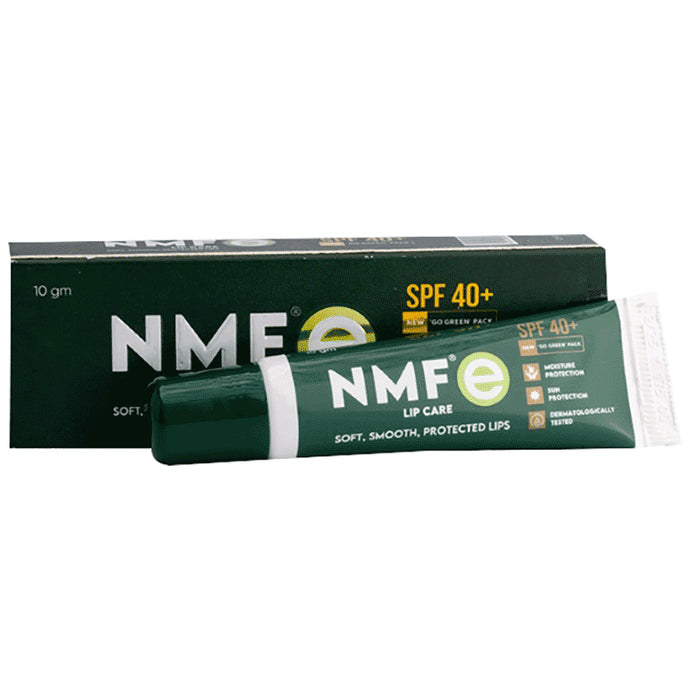NMF e Lip Care with Aloe Vera & Vitamin E | For Soft, Smooth & Moisturised Lip Care | SPF 40+ - Classic Derma