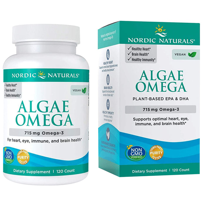 Nordic Naturals Algae Omega Soft Gels - Classic Derma