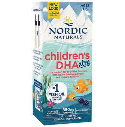 Nordic Naturals Children's DHA Xtra 880mg Omega 3 - Classic Derma