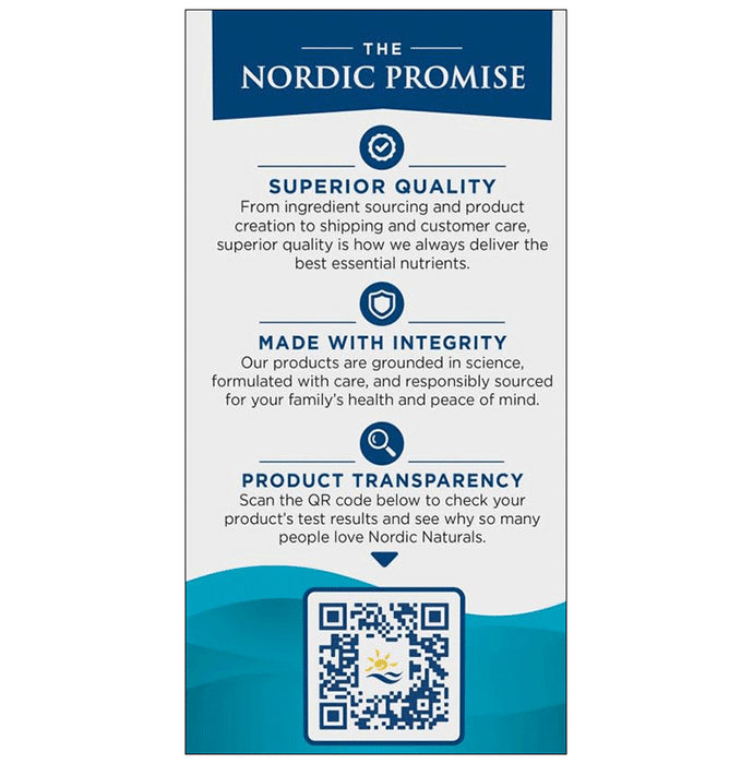 Nordic Naturals Complete Omega 565mg Omega 3 + 70mg GLA Soft Gel Lemon