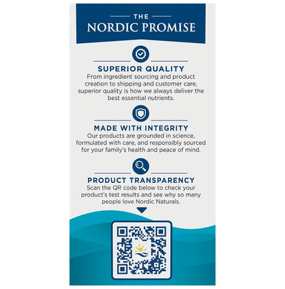 Nordic Naturals Complete Omega 565mg Omega 3 + 70mg GLA Soft Gel Lemon