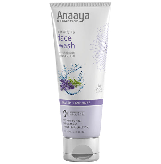 Anaaya Cosmetics Detoxifying Face Wash Lavish Lavender - Classic Derma
