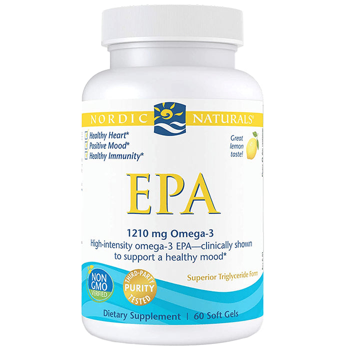 Nordic Naturals EPA 1210mg Omega-3 Soft Gels Lemon - Classic Derma