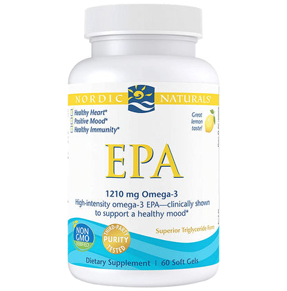 Nordic Naturals EPA 1210mg Omega-3 Soft Gels Lemon - Classic Derma