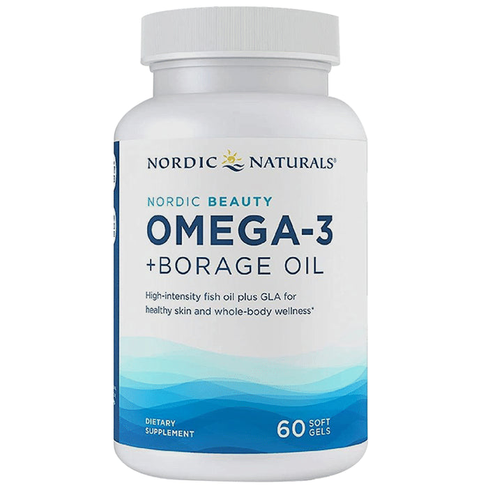 Nordic Naturals Nordic Beauty Omega-3 + Borage Oil - Classic Derma