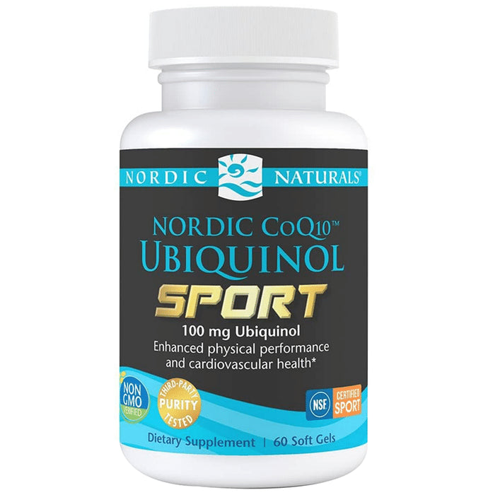 Nordic Naturals Nordic CoQ10 Ubiquinol Sport Soft Gelatin Capsule - Classic Derma