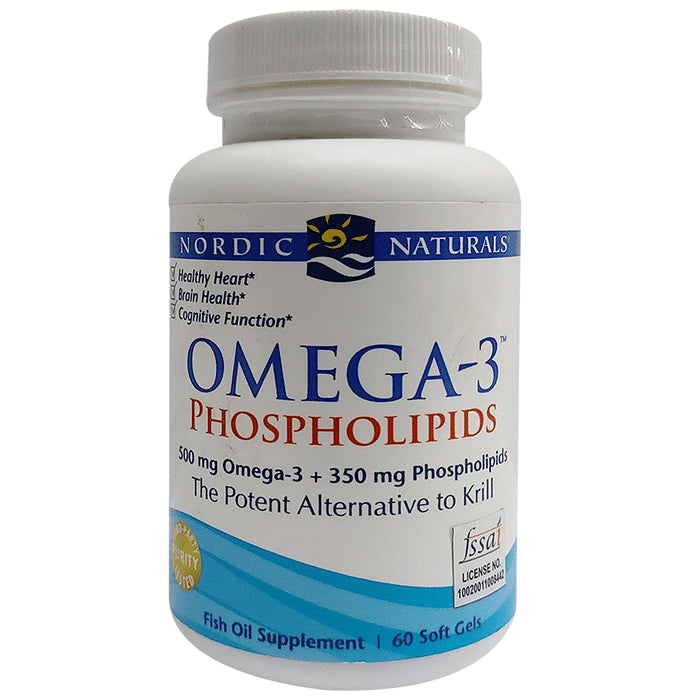 Nordic Naturals Omega 3 500mg + Phospholipids 350mg Soft Gel - Classic Derma