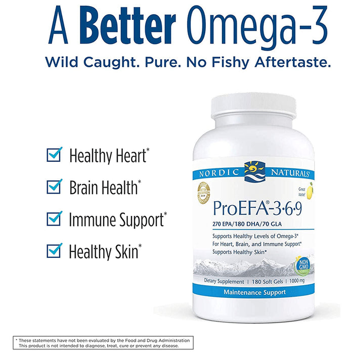 Nordic Naturals Pro EFA-3.6.9 Soft Gels