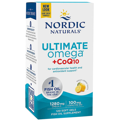 Nordic Naturals Ultimate Omega + CoQ10 - Classic Derma
