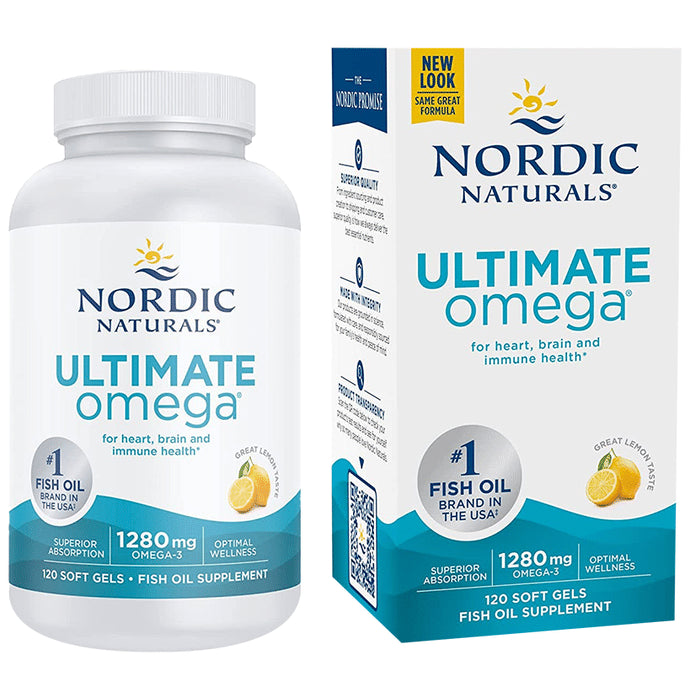 Nordic Naturals Ultimate Omega 1000mg Softgel Lemon - Classic Derma