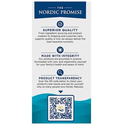 Nordic Naturals Ultimate Omega 1000mg Softgel Lemon