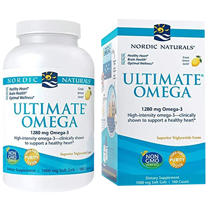 Nordic Naturals Ultimate Omega 1280mg Softgel - Classic Derma