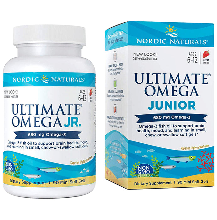 Nordic Naturals Ultimate Omega Junior 680mg Softgel - Classic Derma