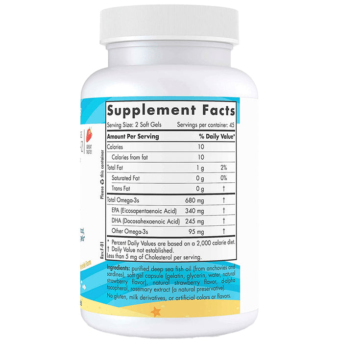 Nordic Naturals Ultimate Omega Junior 680mg Softgel