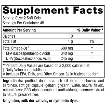 Nordic Naturals Ultimate Omega Junior Soft Gel