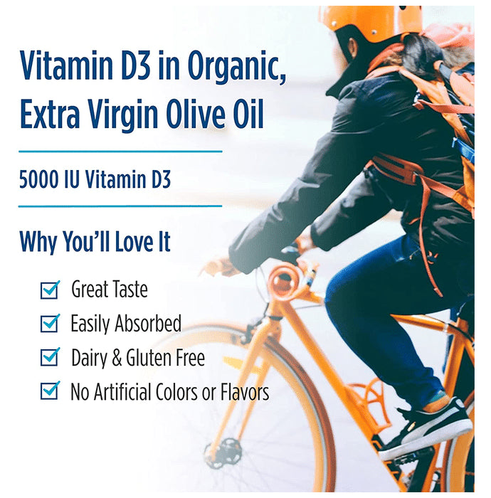 Nordic Naturals Vitamin D3 5000IU Softgel