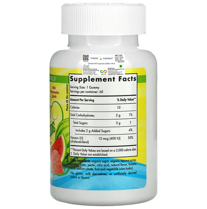 Nordic Naturals Vitamin D3 Gummy