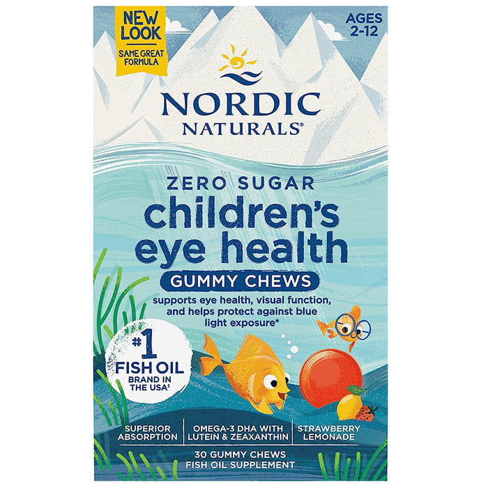 Nordic Naturals Zero Sugar Children's Eye Health Gummy - Classic Derma