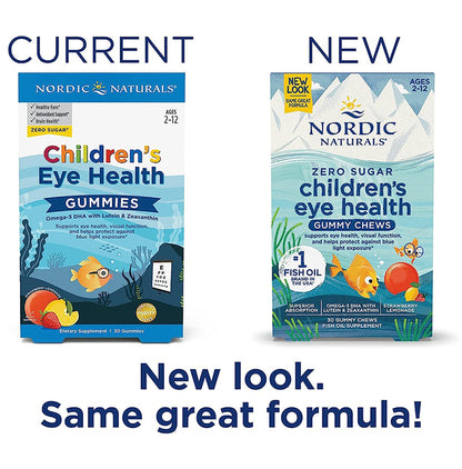 Nordic Naturals Zero Sugar Children's Eye Health Gummy