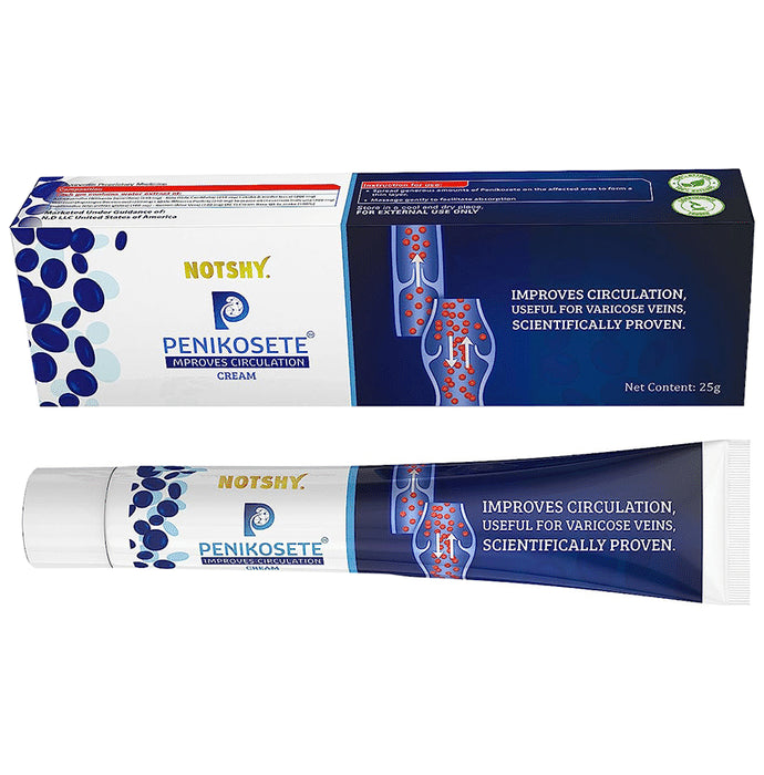 Notshy Penikosete Cream for Management of Varicose Veins - Classic Derma