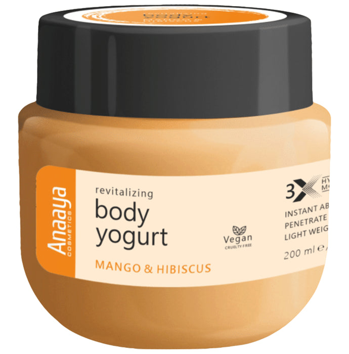 Anaaya Cosmetics Revitalizing Body Yogurt Mango & Hibiscus - Classic Derma