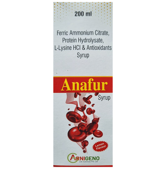 Anafur Syrup Lemon - Classic Derma