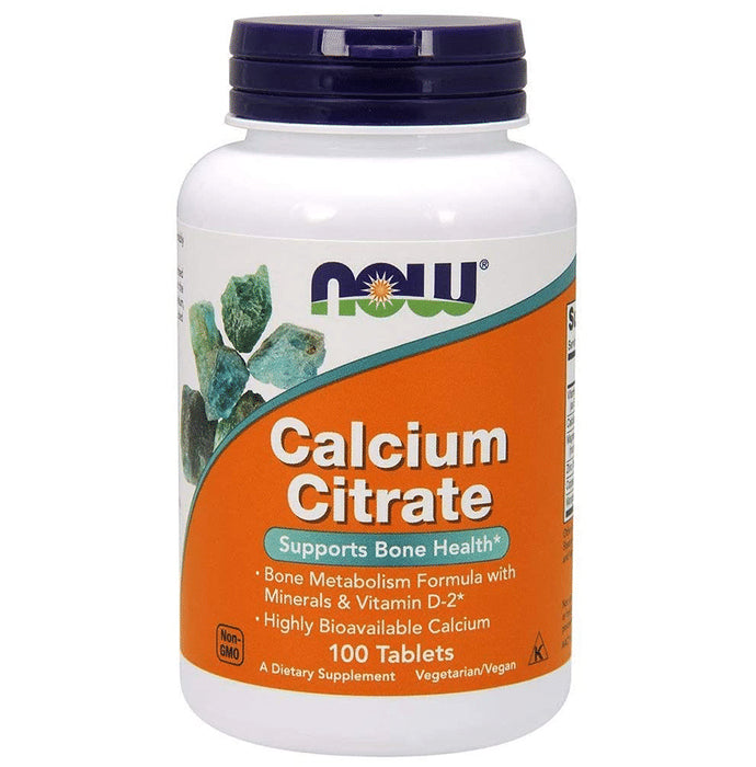 Now Calcium Citrate Vegetarian Tablet - Classic Derma