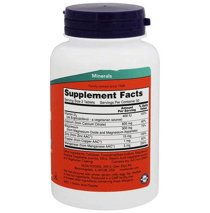 Now Calcium Citrate Vegetarian Tablet