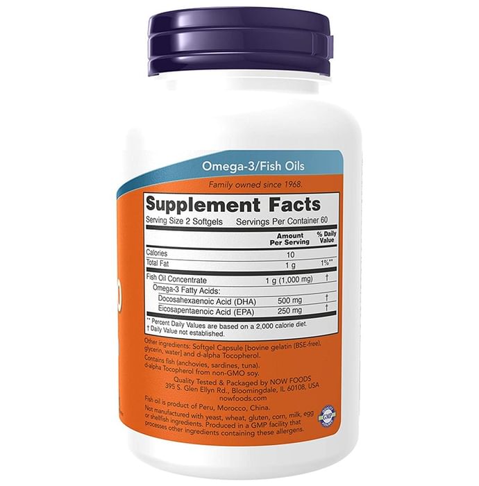 Now DHA 250 Softgel