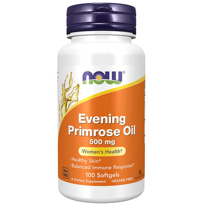 Now Evening Primrose Oil 500mg Softgel - Classic Derma