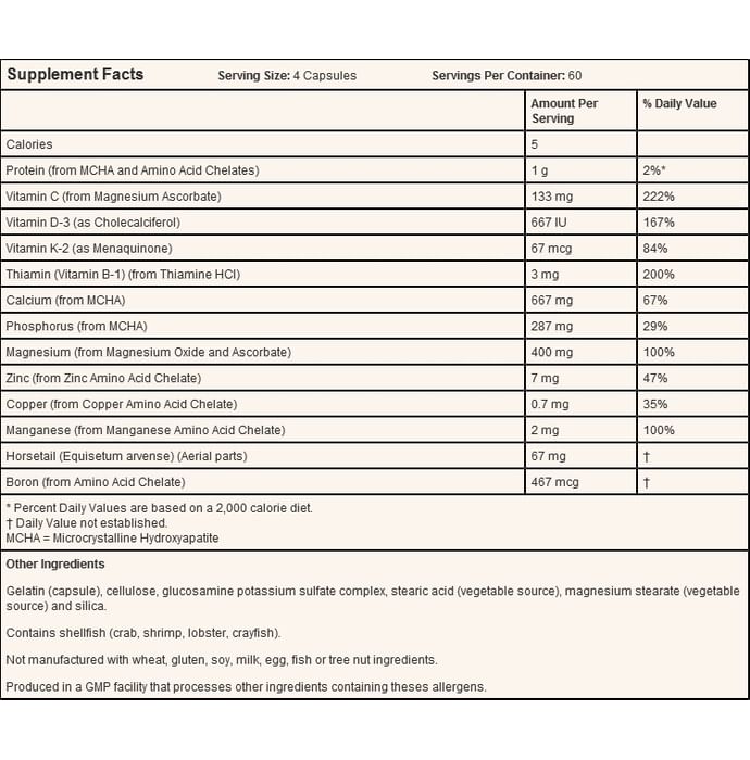 Now Foods Bone Strength Capsule
