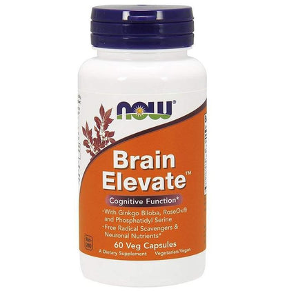 Now Foods Brain Elevate Veg Capsule - Classic Derma