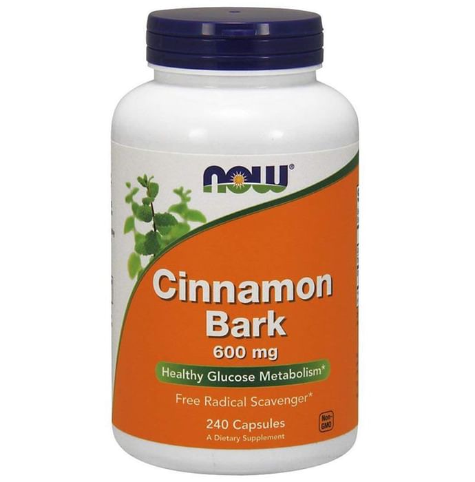 Now Foods Cinnamon Bark 600mg Capsule - Classic Derma