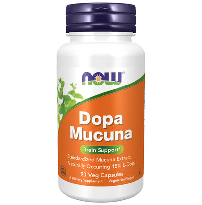 Now Foods Dopa Mucuna Veg Capsule - Classic Derma
