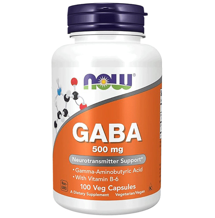 Now Foods GABA 500mg Veg Capsule - Classic Derma