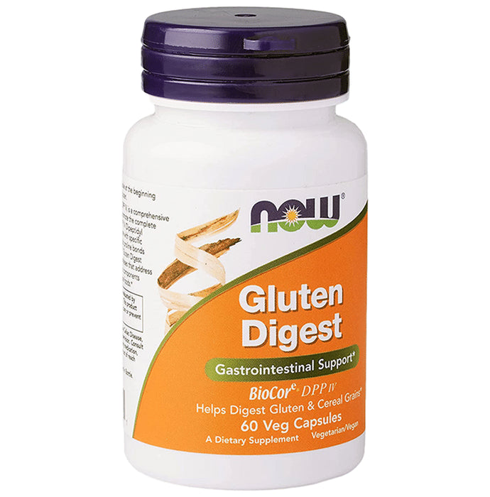 Now Foods Gluten Digest Veg Capsule - Classic Derma