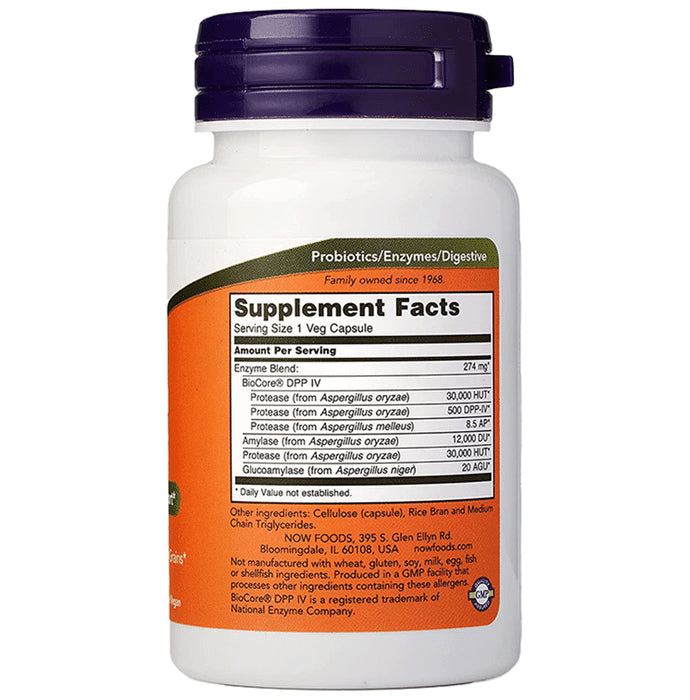 Now Foods Gluten Digest Veg Capsule