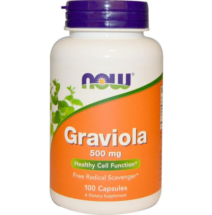 Now Foods Graviola 500mg Capsule - Classic Derma