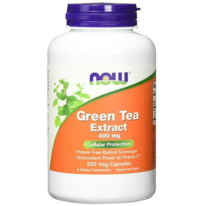 Now Foods Green Tea Extract 400mg Veg Capsule - Classic Derma
