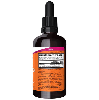 Now Foods Liquid Vitamin D3