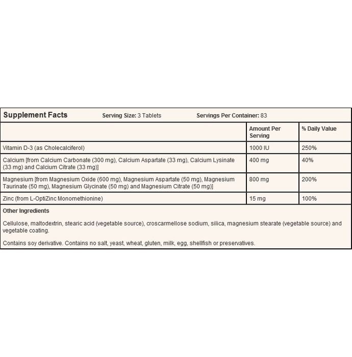 Now Foods Magnesium & Calcium Tablet