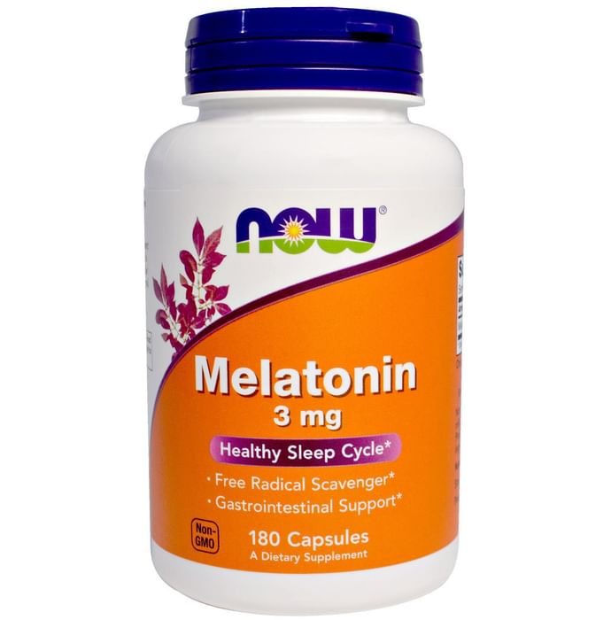 Now Foods Melatonin 3mg Capsule - Classic Derma
