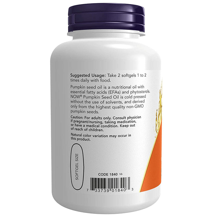 Now Foods Pumpkin Seed Oil Softgels