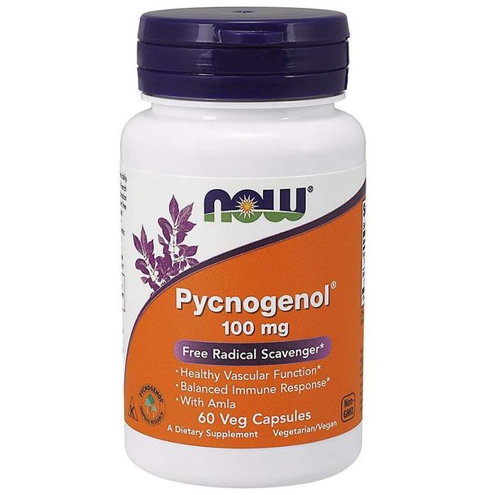 Now Foods Pycnogenol 100mg Veg Capsule - Classic Derma